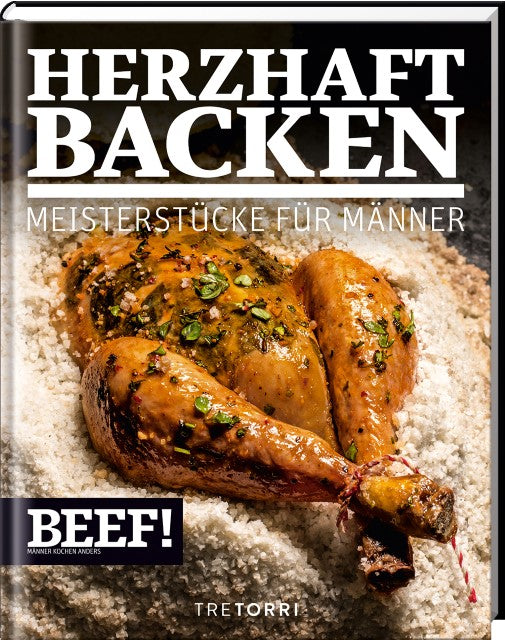 Buchcover: BEEF! HERZHAFT BACKEN