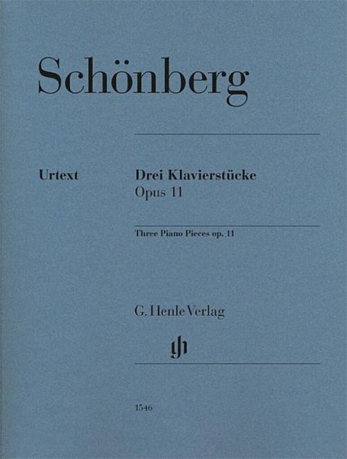 Schönberg, Arnold - Three Piano Pieces op. 11