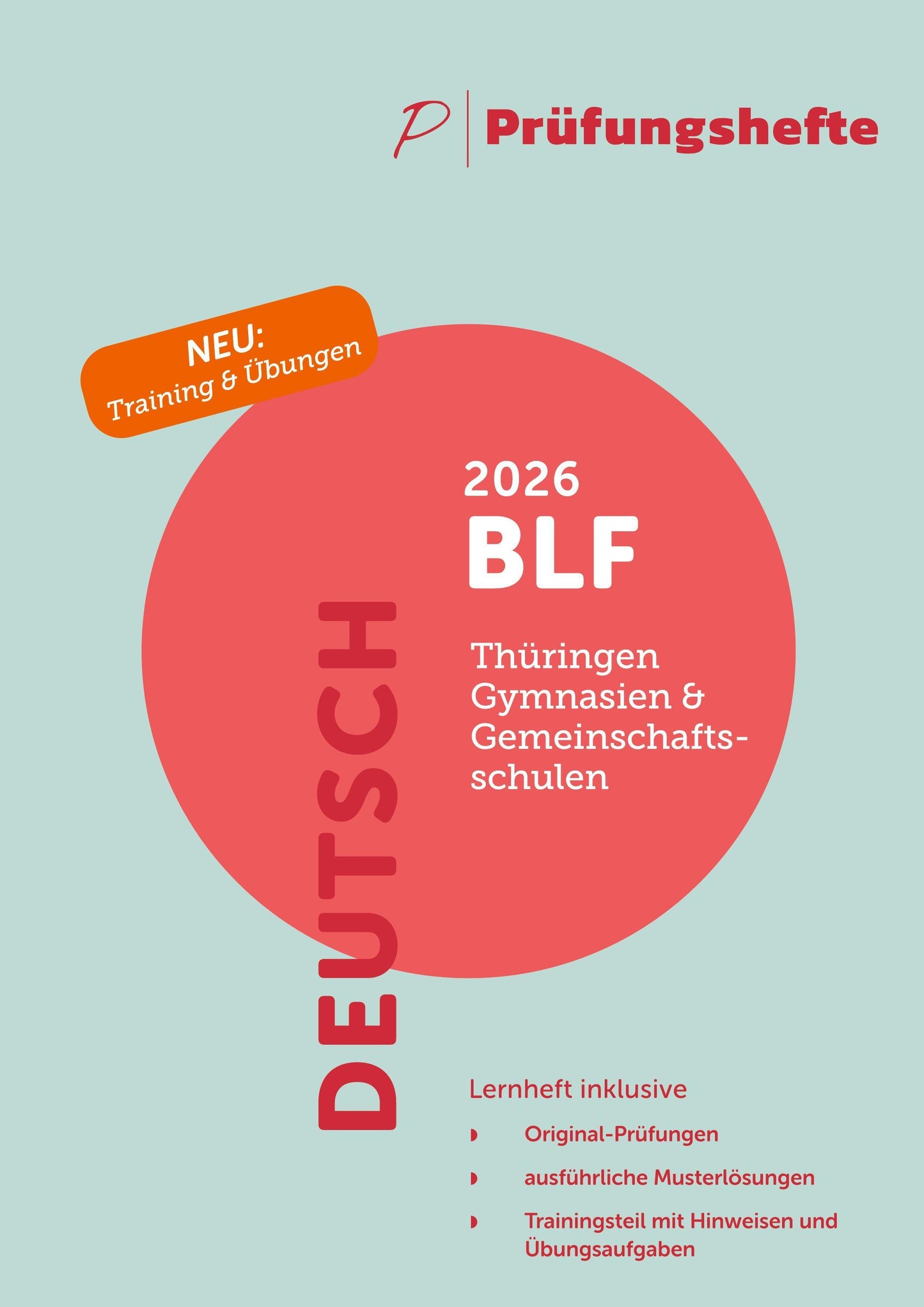 Prüfungsheft & Training - 2026 BLF Deutsch - Thüringen - Original-Prüfungen und Lösungen