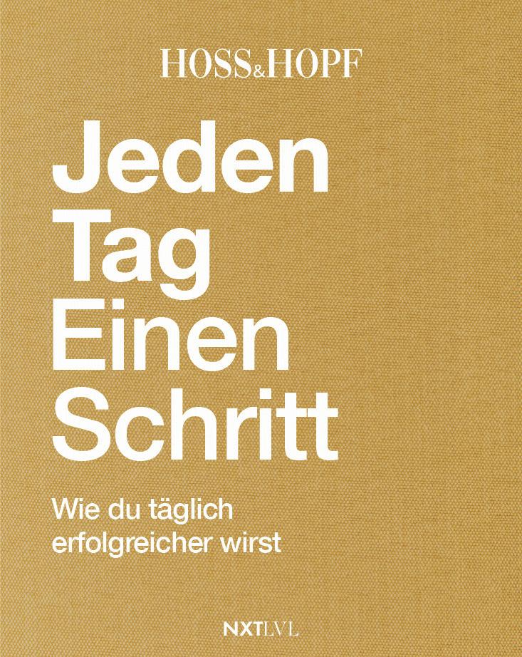 Buchcover: Jeden Tag einen Schritt. Limitierte Schmuckausgabe.