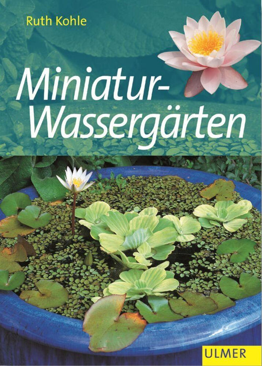 Buchcover: Miniatur-Wassergärten
