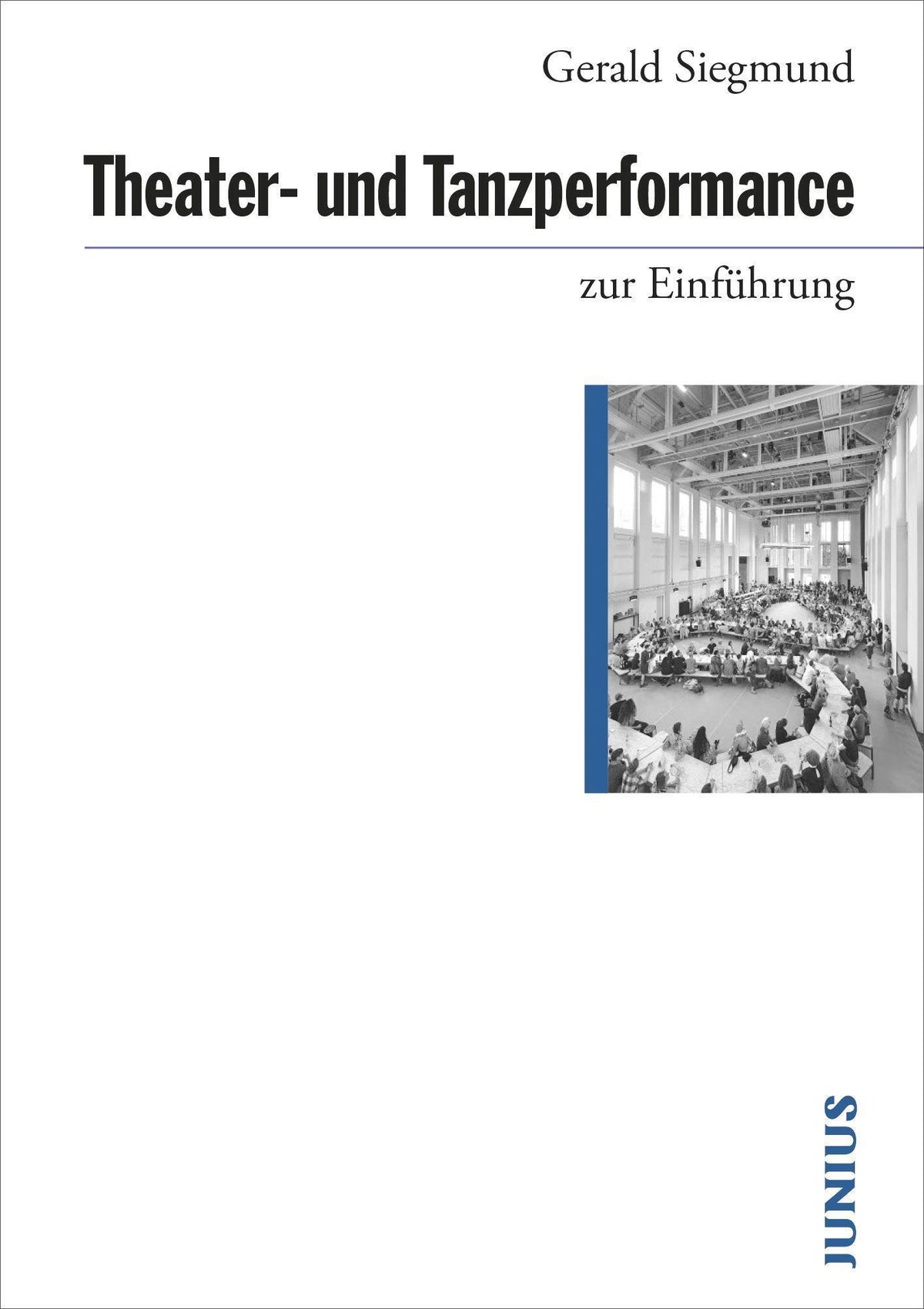 Buchcover: Theater- und Tanzperformance zur Einführung