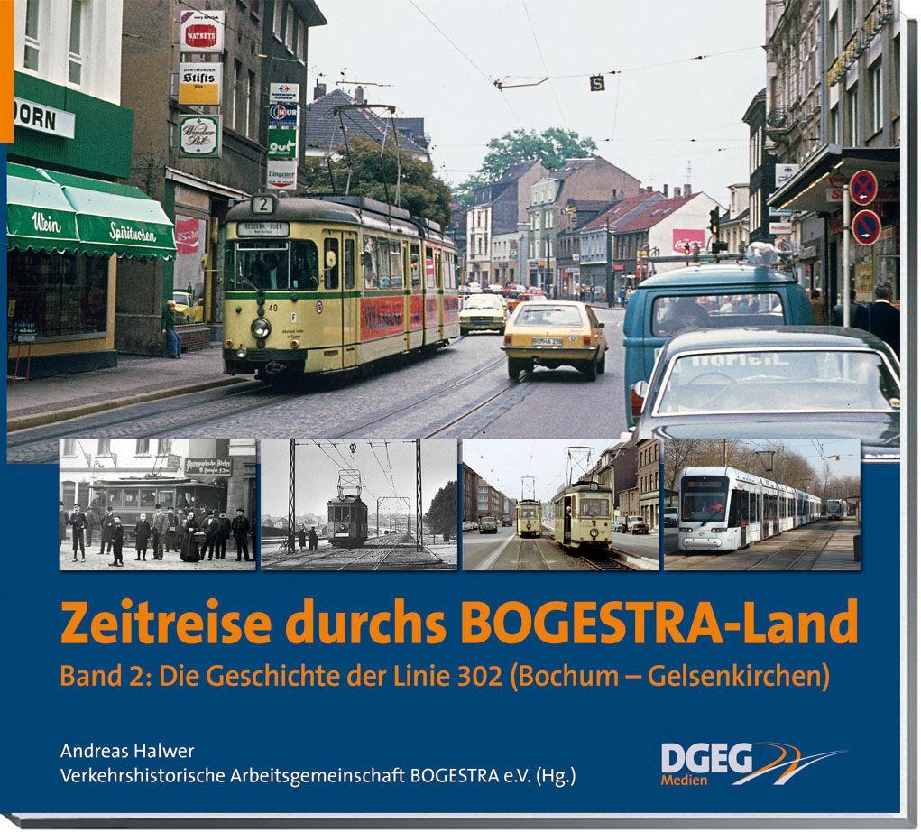 Buchcover: Zeitreise durchs Bogestra-Land, Band 2