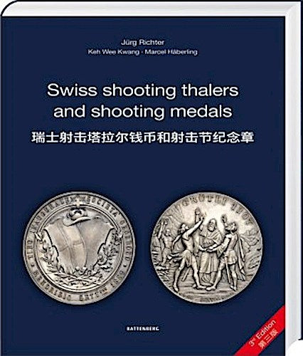 Buchcover: Swiss shooting thalers and shooting medals