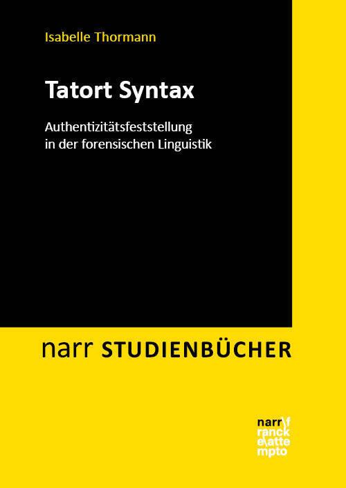 Buchcover: Tatort Syntax
