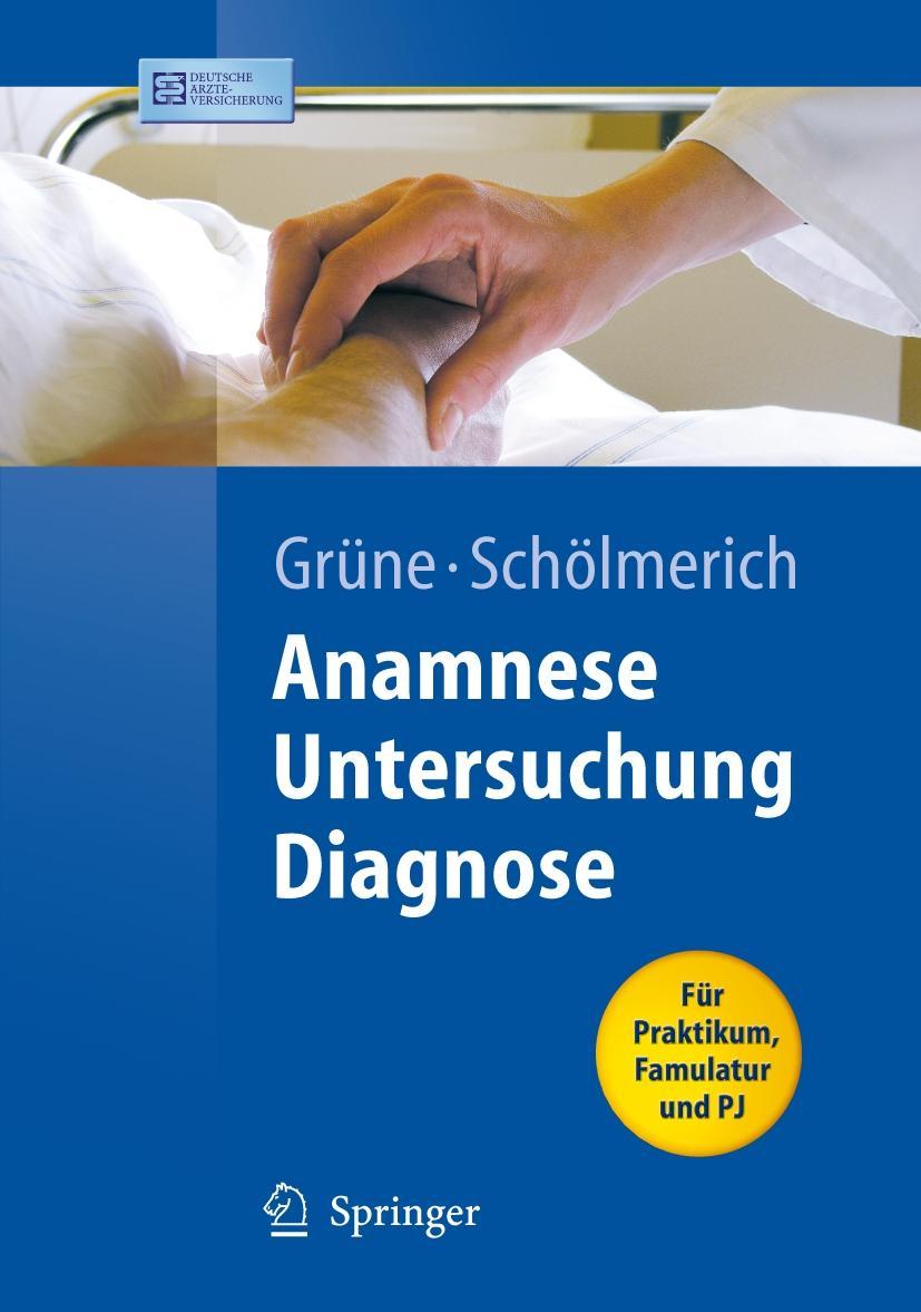 Buchcover: Anamnese, Untersuchung, Diagnose