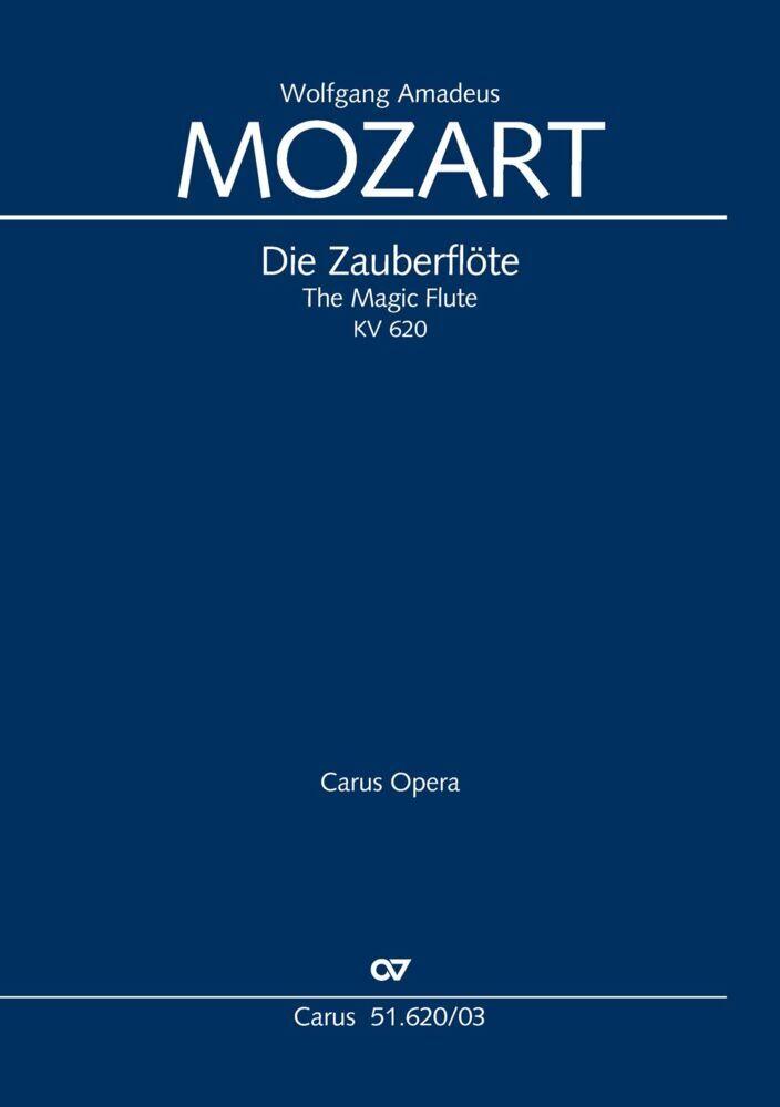 Buchcover: Die Zauberflöte (Klavierauszug)