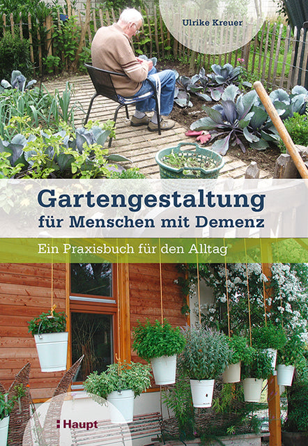 Buchcover: Gartengestaltung für Menschen mit Demenz