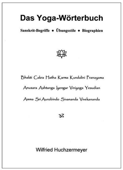 Buchcover: Das Yoga-Wörterbuch