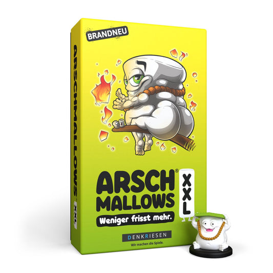 ARSCHMALLOWS® XXL - 'weniger frisst mehr.'