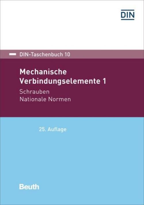 Buchcover: DIN-Taschenbuch 10