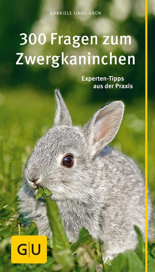 Buchcover: 300 Fragen zum Zwergkaninchen