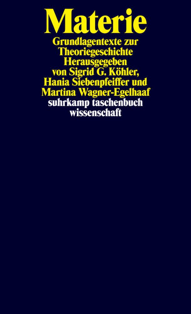 Buchcover: Materie