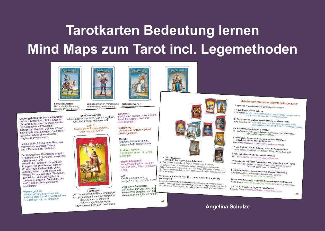 Buchcover: Tarotkarten Bedeutung lernen