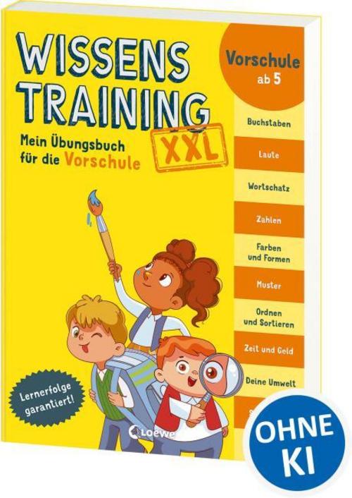 Wissenstraining XXL - Mein Übungsbuch für die Vorschule