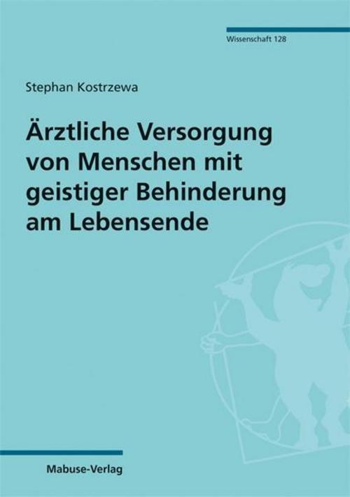 Buchcover: Ärztliche Versorgung von Menschen mit geistiger Behinderung am Lebensende