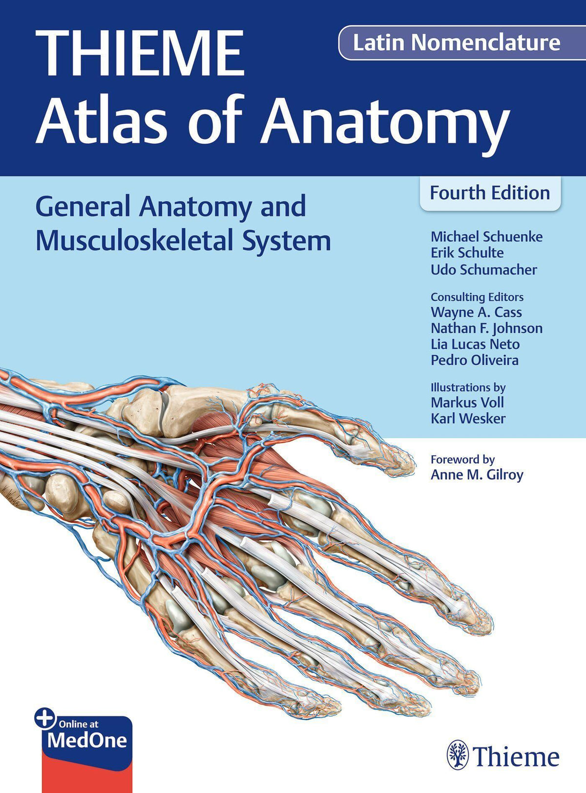 Buchcover: General Anatomy and Musculoskeletal System (THIEME Atlas of Anatomy), Latin Nomenclature