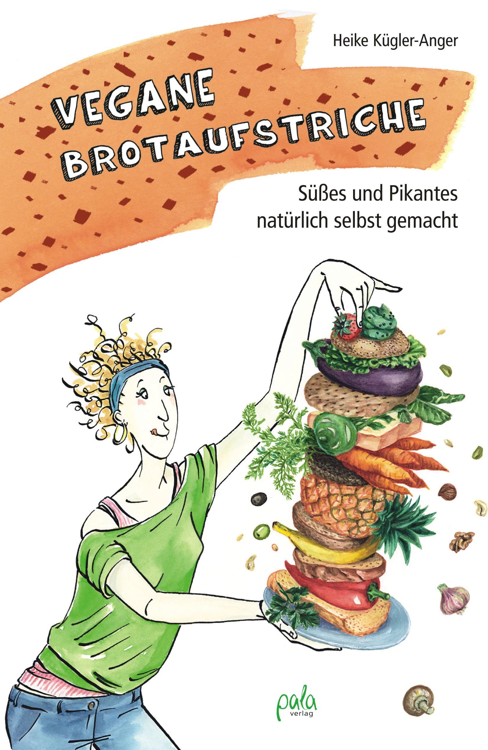 Buchcover: Vegane Brotaufstriche