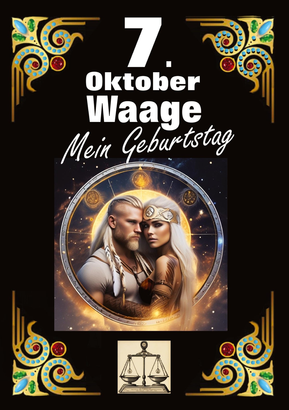 Buchcover: 7. Oktober, mein Geburtstag