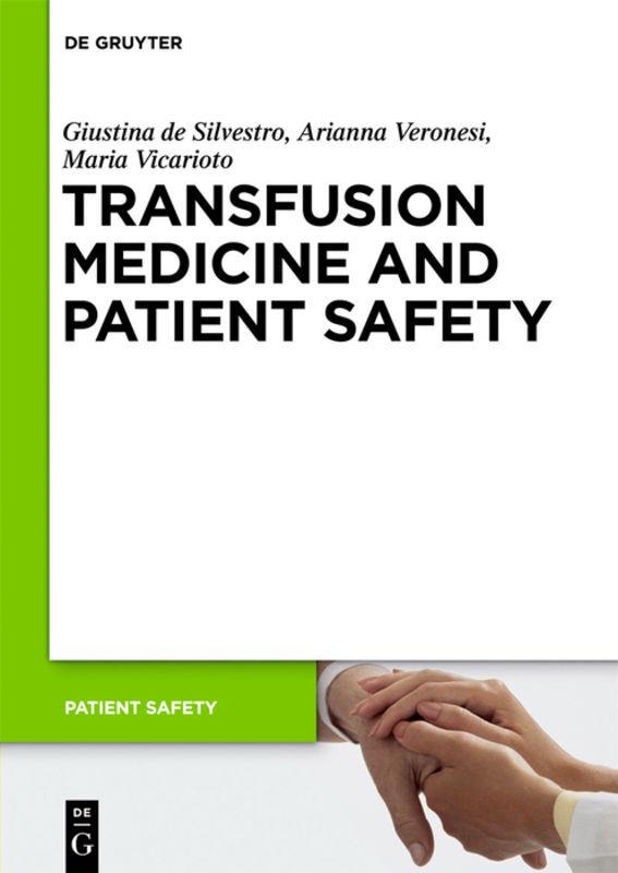 Buchcover: Transfusion Medicine and Patient Safety