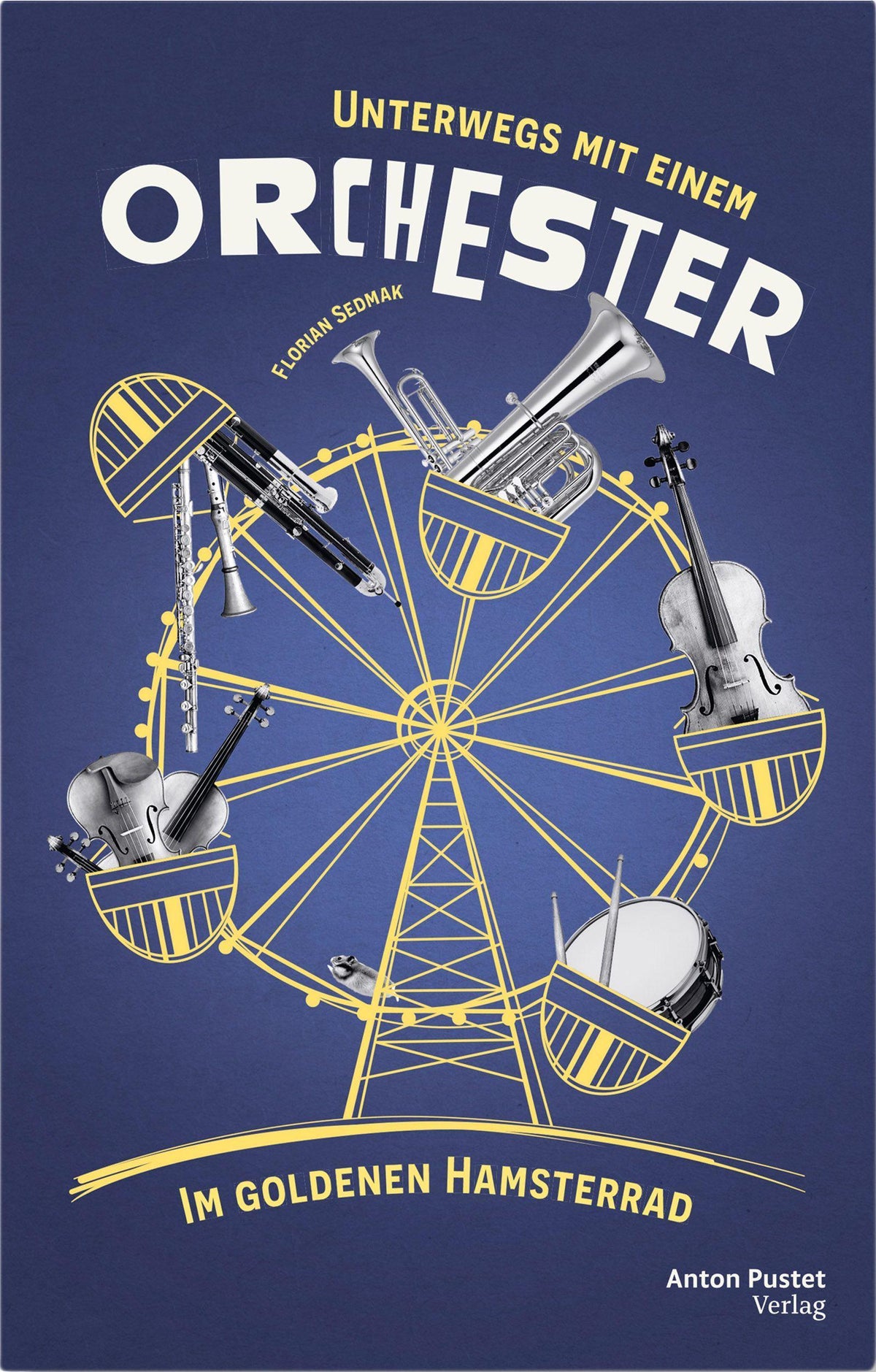 Buchcover: Unterwegs mit einem Orchester