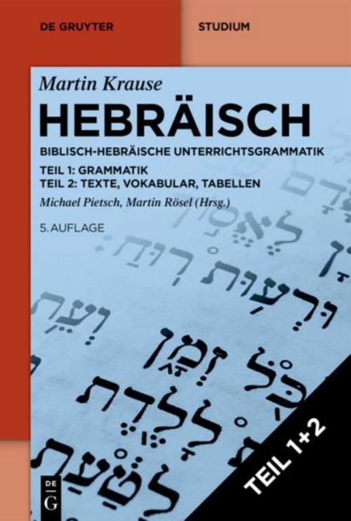 Hebrew: Instruction in Biblical Hebrew Grammar