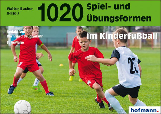 Buchcover: 1020 Spiel- und Übungsformen im Kinderfußball
