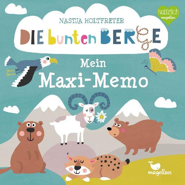 Buchcover: Die bunten Berge - Mein Maxi-Memo