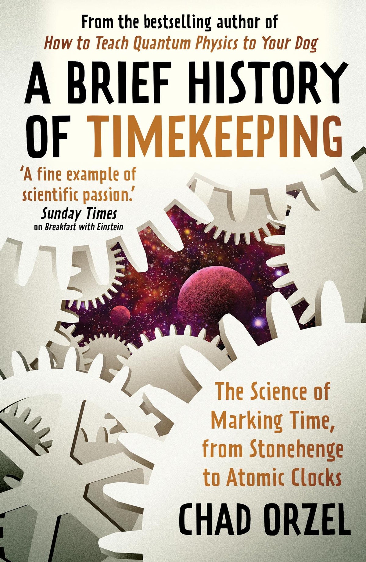 Buchcover: A Brief History of Timekeeping