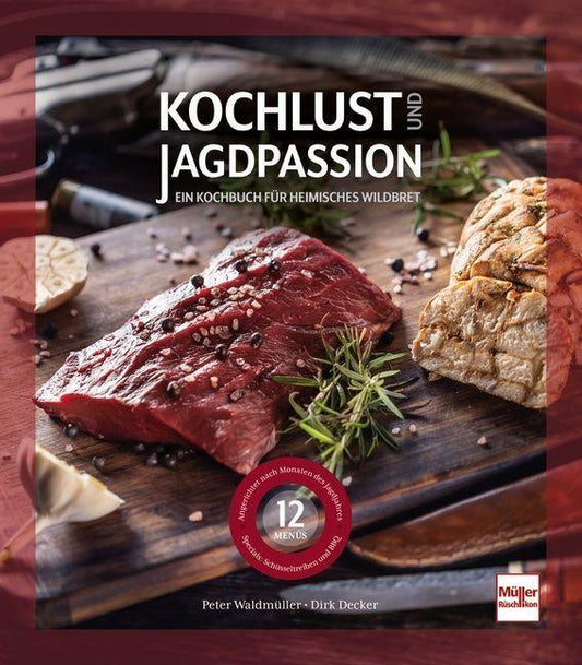 Buchcover: Kochlust und Jagdpassion