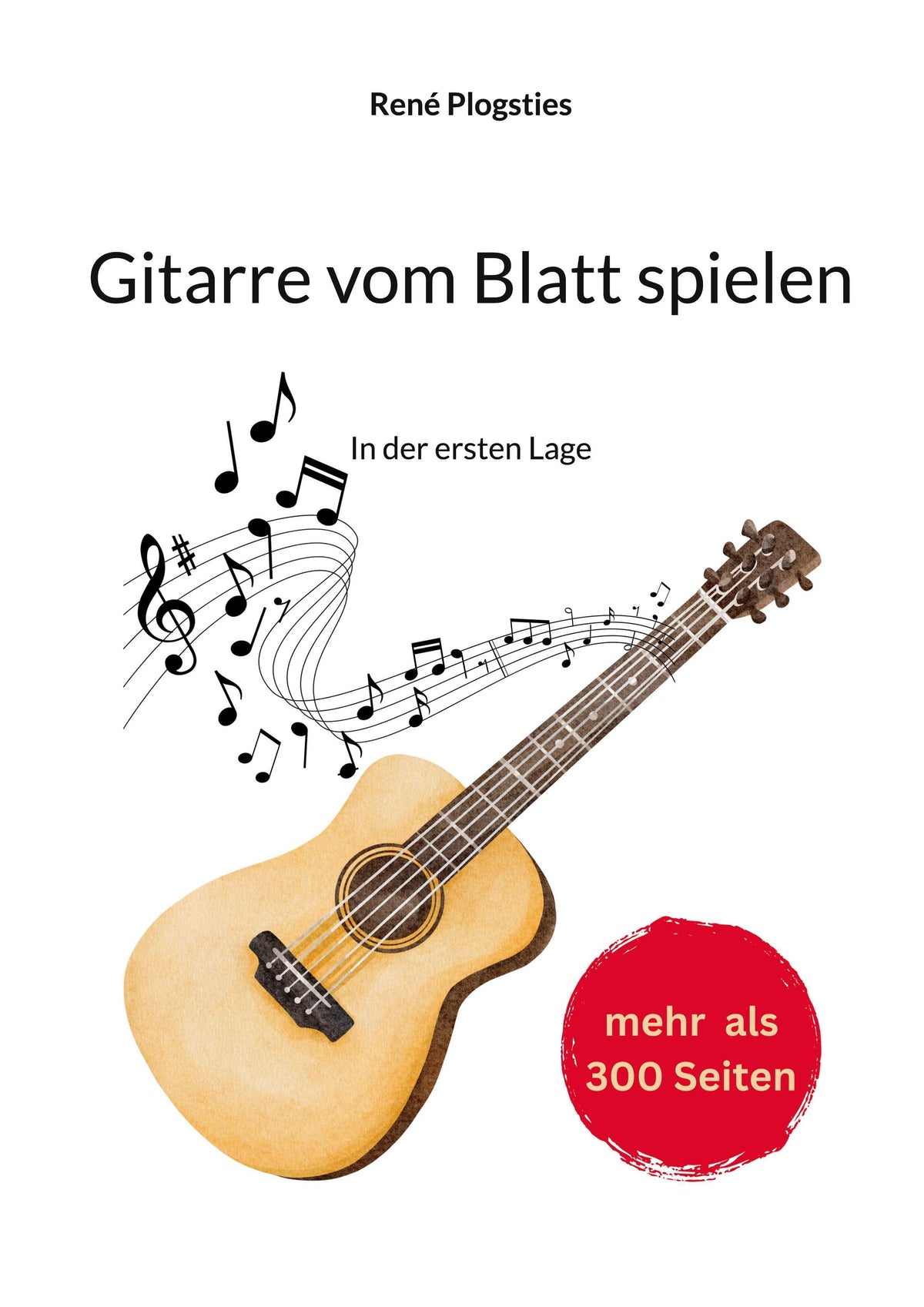Buchcover: Gitarre vom Blatt spielen