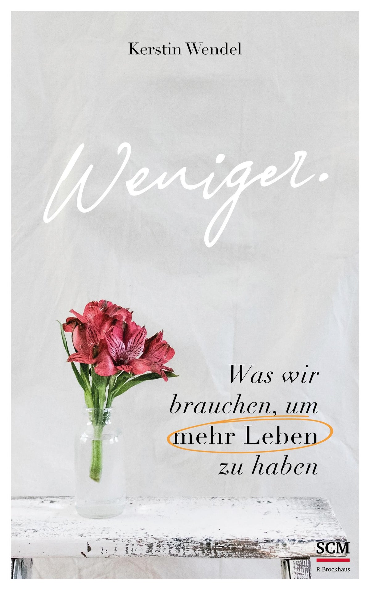 Buchcover: Weniger.