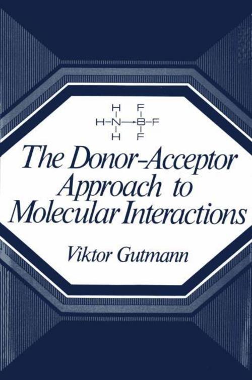 Buchcover: The Donor-Acceptor Approach to Molecular Interactions