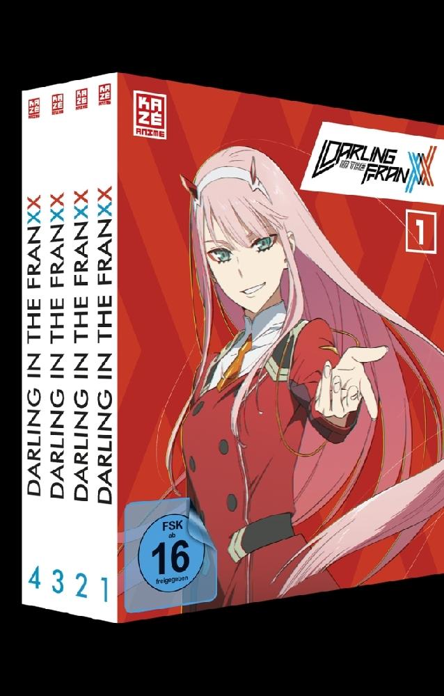 Darling in the Franxx - Gesamtausgabe.Vol.1-4,4 DVDs