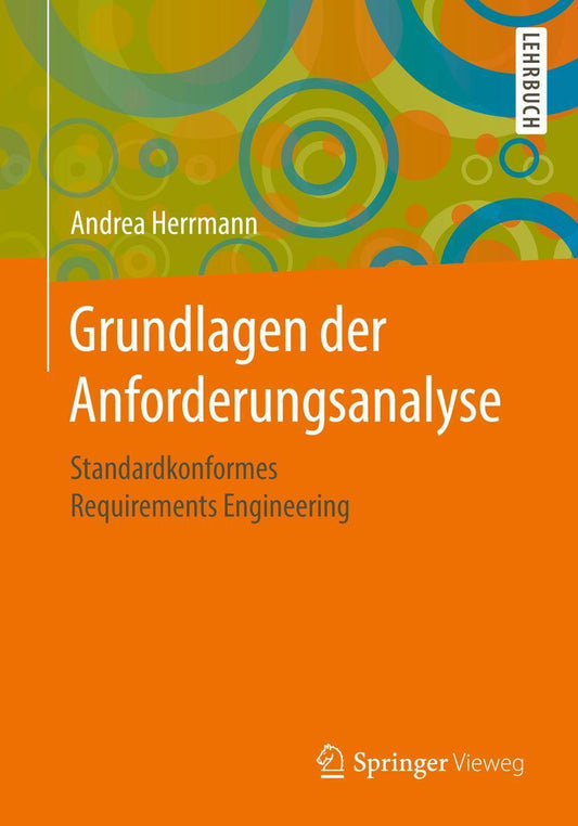Buchcover: Grundlagen der Anforderungsanalyse
