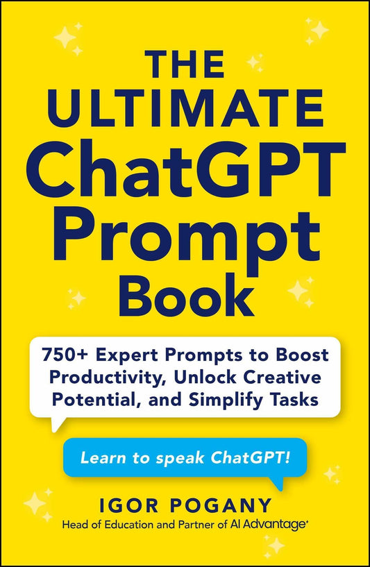 Buchcover: The Ultimate ChatGPT Prompt Book