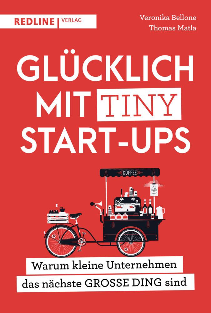 Buchcover: Glücklich mit Tiny Start-ups