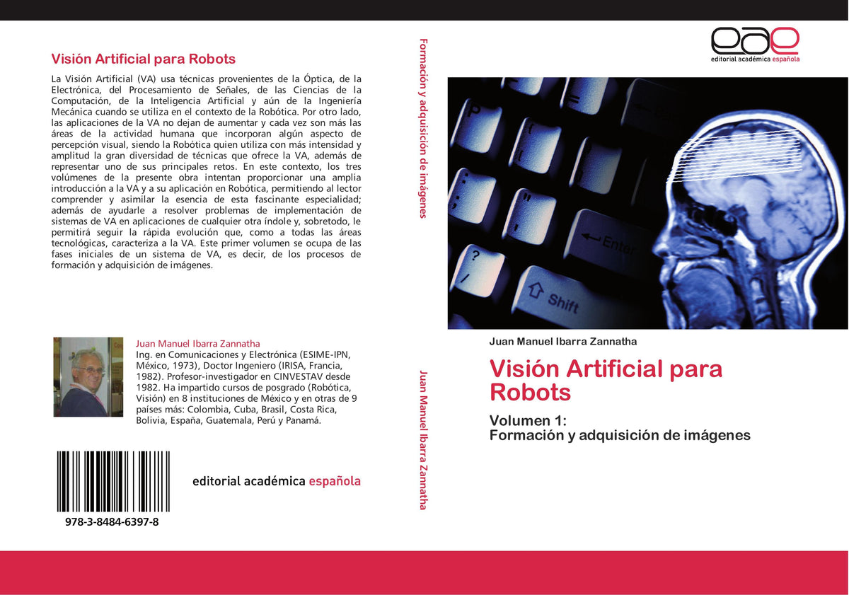 Buchcover: Visión Artificial para Robots
