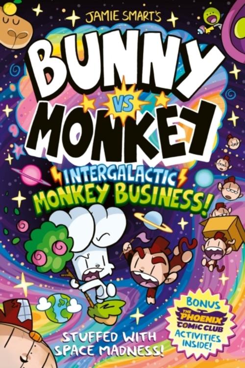 Buchcover: Bunny vs Monkey: Intergalactic Monkey Business!