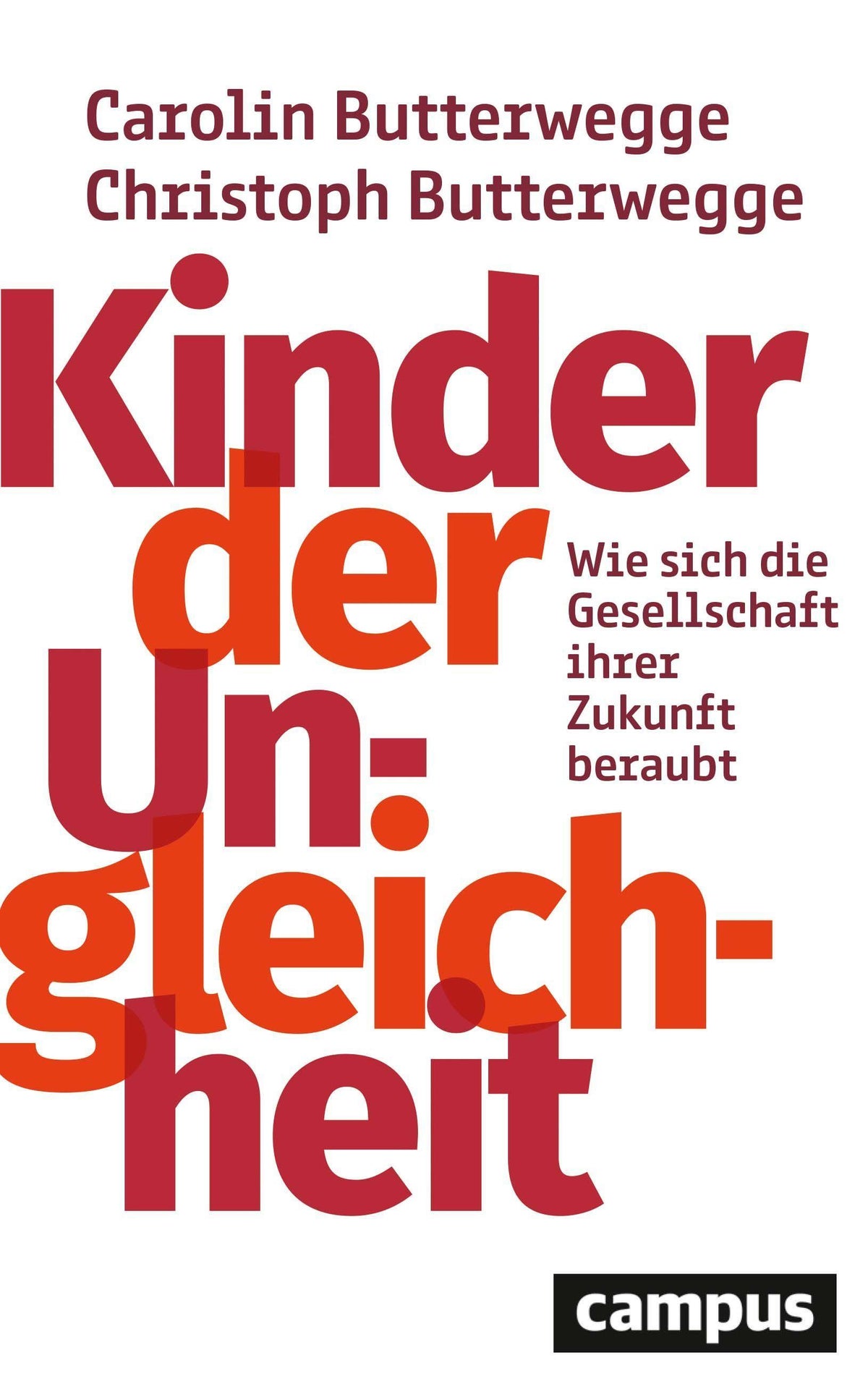 Buchcover: Kinder der Ungleichheit