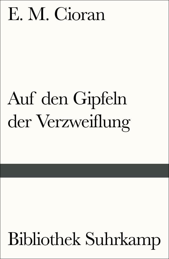 Buchcover: Auf den Gipfeln der Verzweiflung
