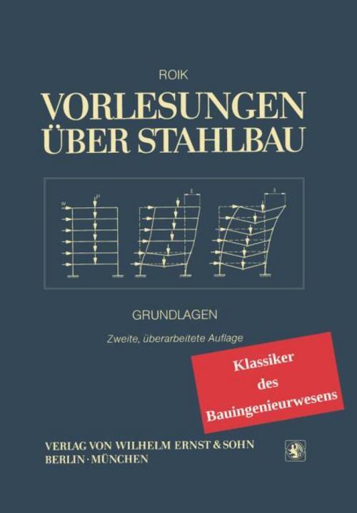 Buchcover: Vorlesungen über Stahlbau