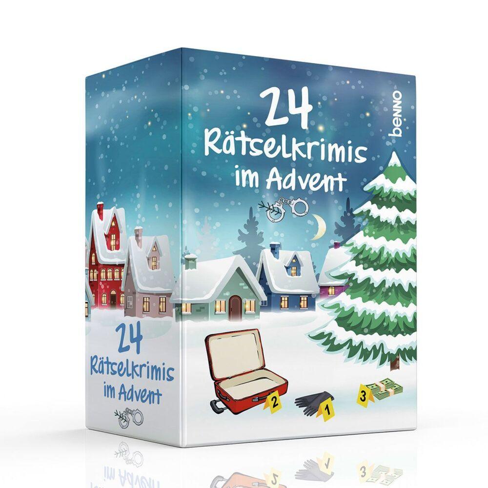 24 Rätselkrimis im Advent