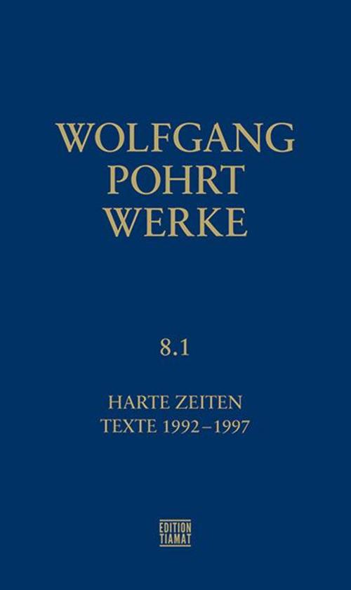Werke Band 8.1