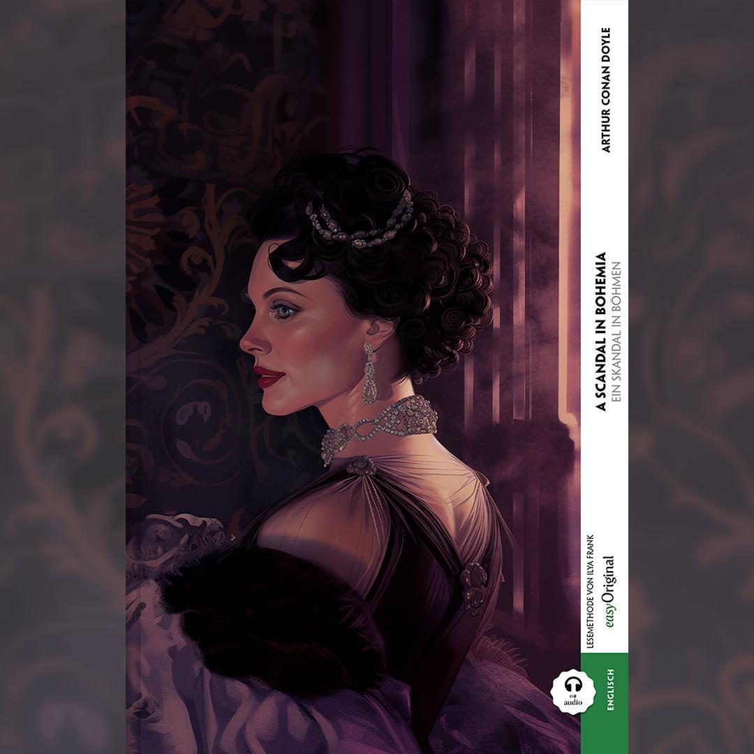 A Scandal in Bohemia / Ein Skandal in Böhmen (Buch + Audio-Online) - Kommentierte zweisprachige Ausgabe Englisch-Deutsch, m. 1 Audio, m. 1 Audio