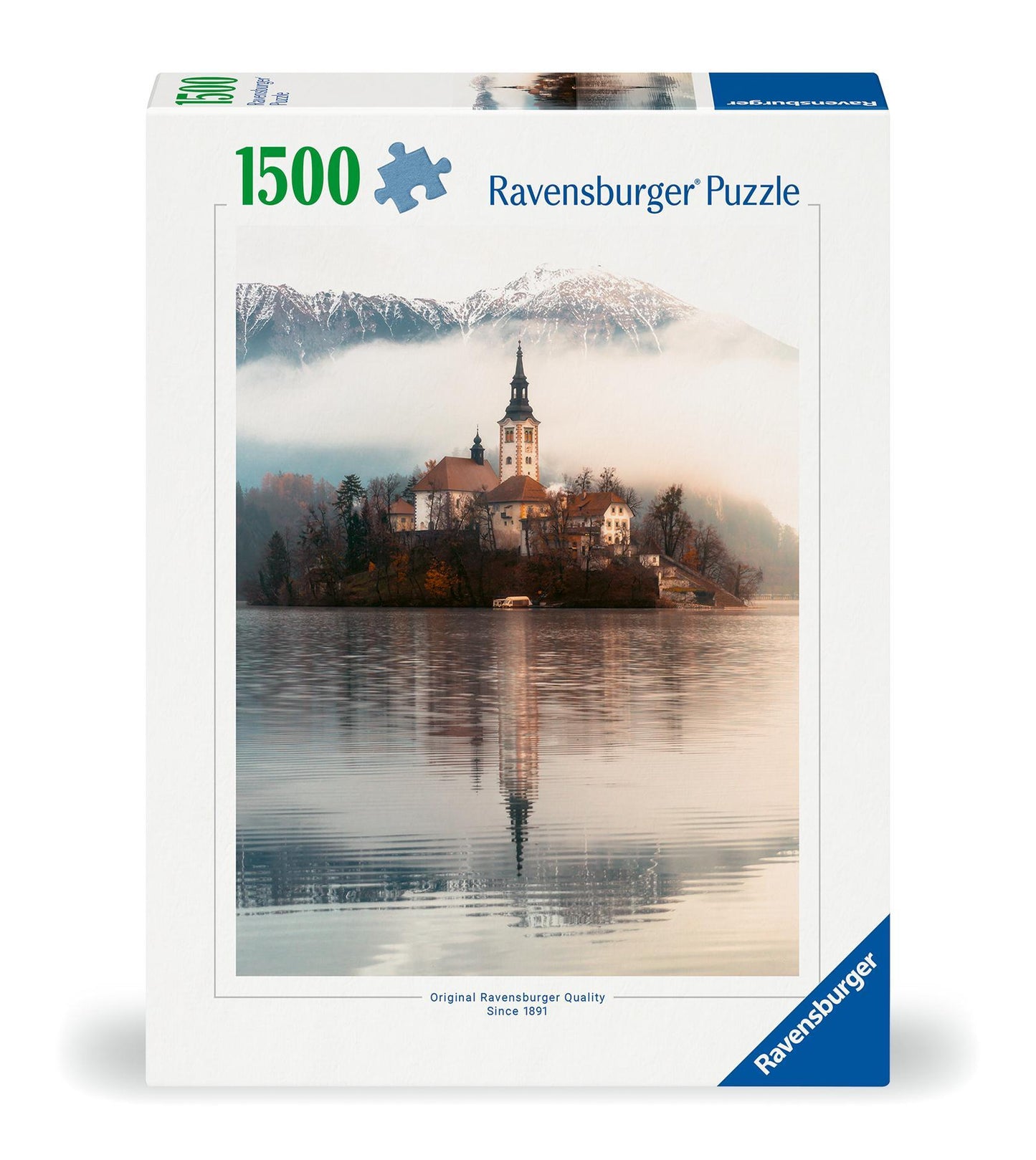 Erwachsenenpuzzle 1500 Teile - Die Insel der Wünsche, Bled, Slowenien
