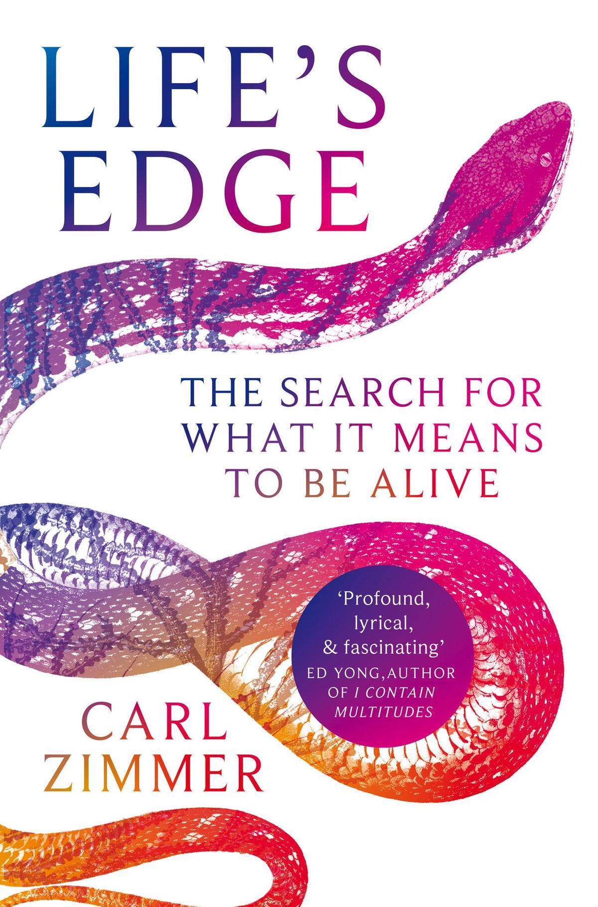 Buchcover: Life's Edge