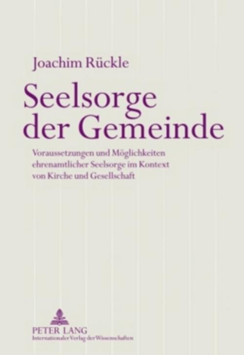 Buchcover: Seelsorge der Gemeinde