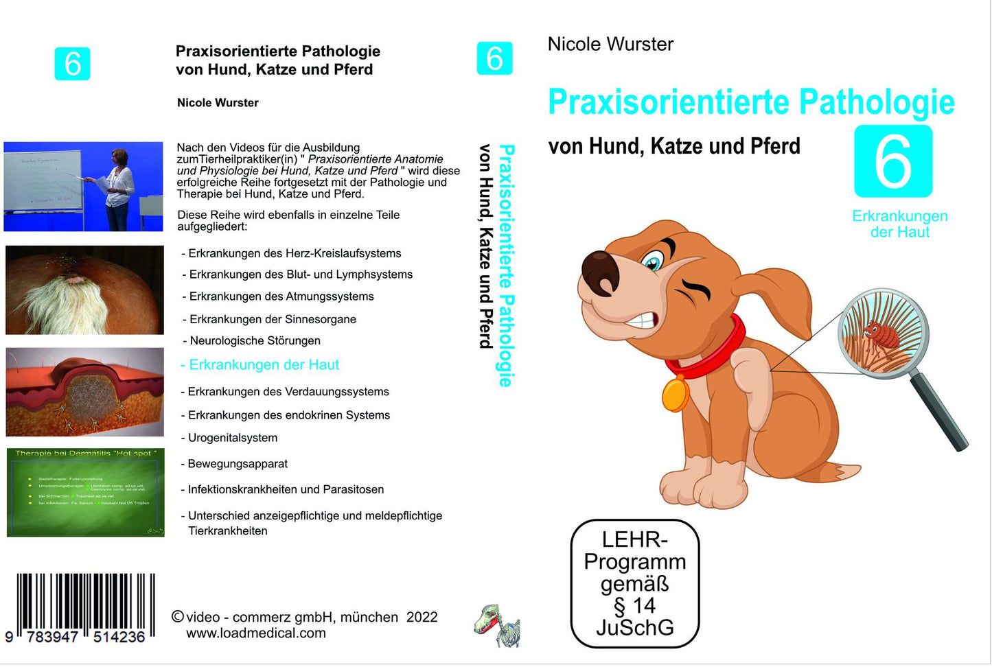 Praxisorientierte Pathologie bei Hund, Katze und Pferd,HD-DVD
