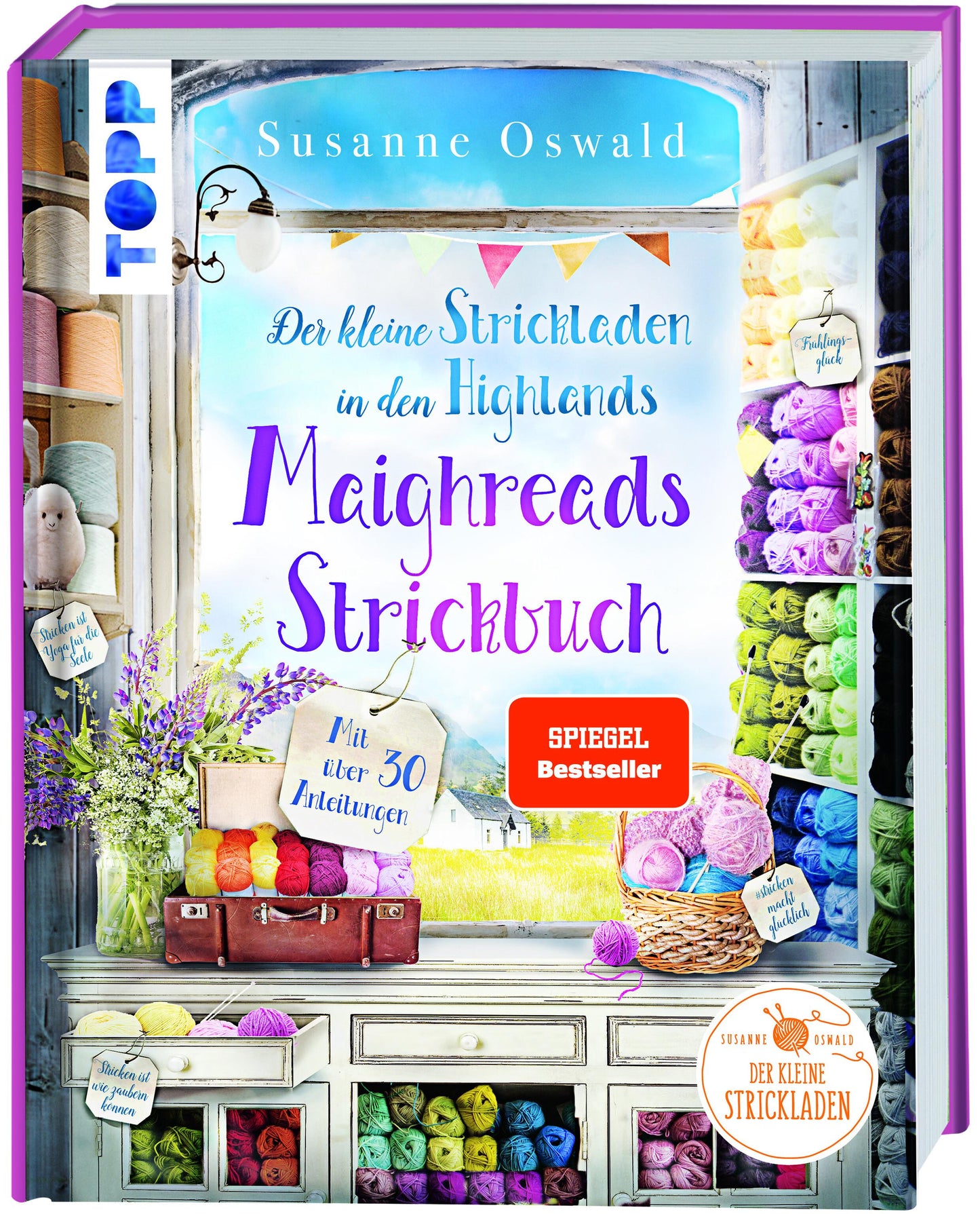 Der kleine Strickladen in den Highlands. Maighreads Strickbuch.
